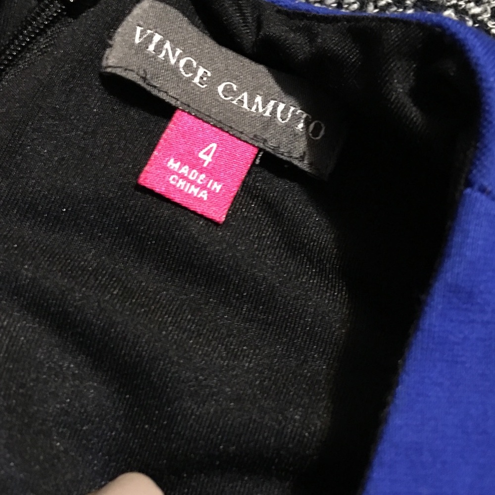 Vince Camuto color blocked dress
